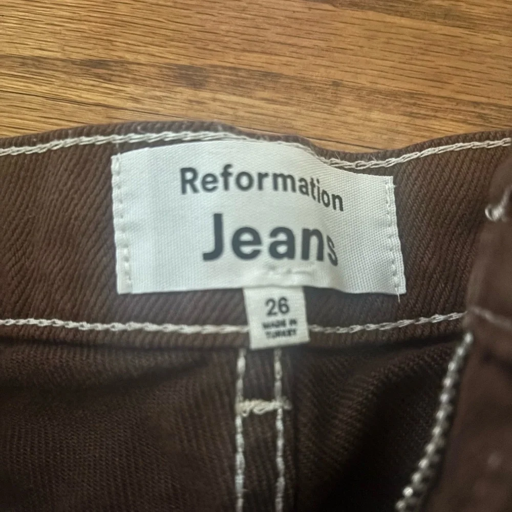Reformation cowboy jean shorts - Picture 3 of 3
